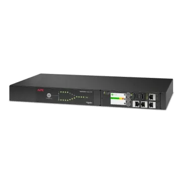 [APC AP4423A] Rack ATS 230V 16A, C20 input, 8 C13 + 1 C19 outputs - APC