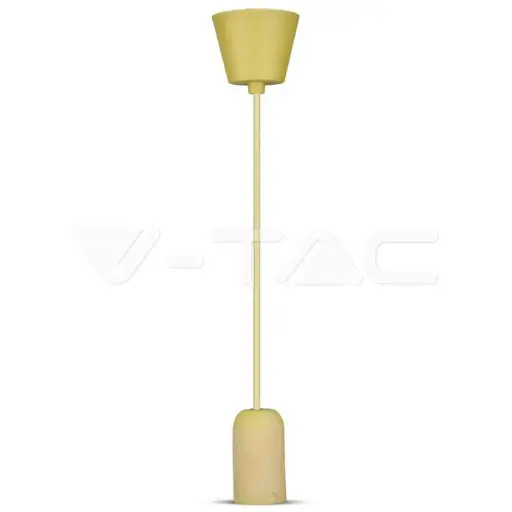 [VT3745] Decorative concrete pendant, yellow - V-TAC