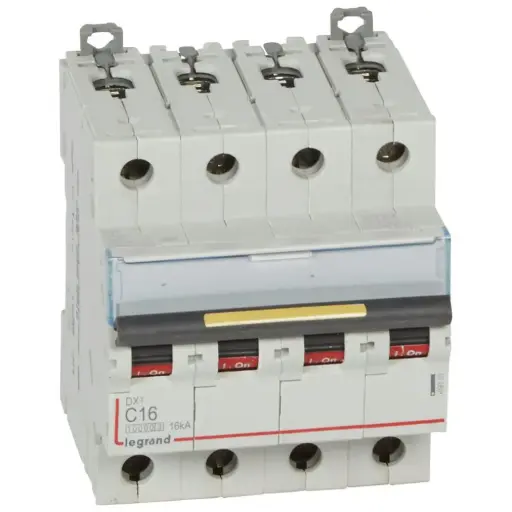 [LEG409355] Disjoncteur DX³ 4P 16A courbe C 10/16 kA - Legrand