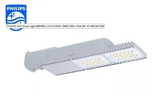 [PH 911401647309] Luminaire d'éclairage public LED BRP490L 100W 4000K - Philips