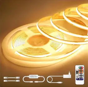[RUBAN LED COB 3K 24V] Ruban LED COB 10 mm 24V, 3000K, rouleau 10 m - Matelec