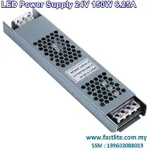 [TRANSFO 24V 150W] Alimentation LED 24V 150W