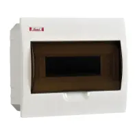 [HIM HDPZ50PR12IP30F] Coffret encastré tout plastique 12 modules IP30, ABS ignifugé - Himel