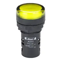 [HIM HLD1122D21B5] Pilot light Ø22, 24V AC/DC, yellow - Himel
