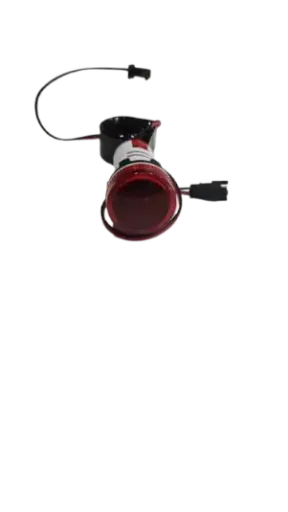 [HIM HLD1222VAMR] Voyant rond avec voltmètre et ampèremètre, rouge, 50-500V CA, 0-100A - Himel