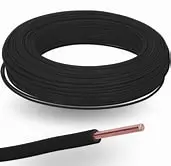 [TN FIL 4 NOIR] Fil 1x4 mm² noir (rouleau 100 m)