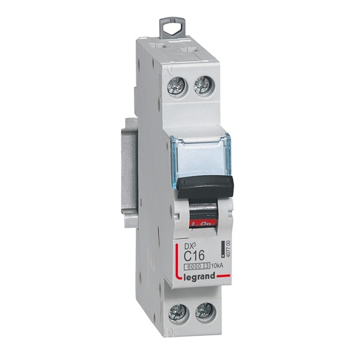 [LEG407700] DX3 1P+NG C16 6000A/10KA - LEGRAND