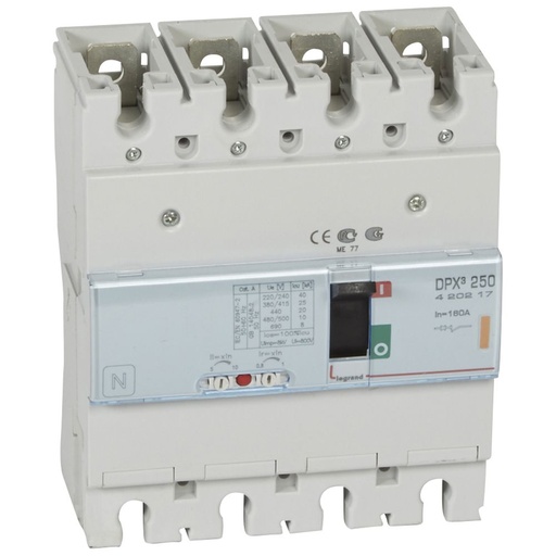 [LEG420217] DISJ DPX3 250MT 4P 160A 25KA - LEGRAND