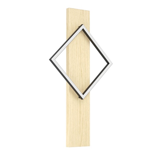 [901928] Applique LED noir/bois Boyal - Eglo