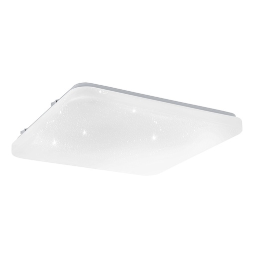 [902078] Plafonnier LED CCT 330x330 effet cristal Frania-IP - Eglo