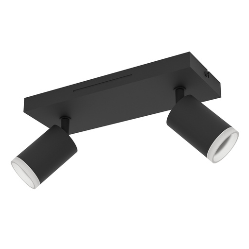 [901941] Réglette LED RGB/CCT 2 noir Melitello-Z - Eglo