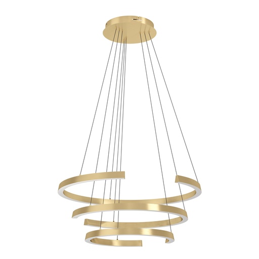 [390517] Suspension LED CCT 3 anneaux doré Labonete - Eglo