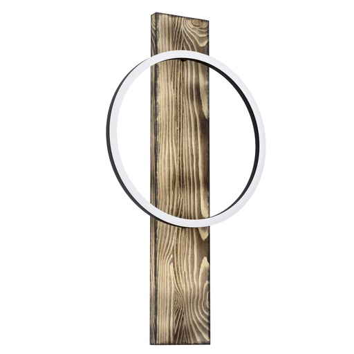 [99353] Applique LED noir/bois rustique Boyal - Eglo