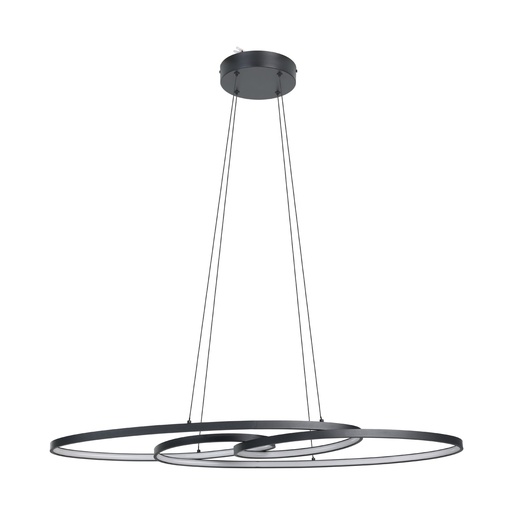 [900948] Suspension LED noir/blanc Gianella - Eglo