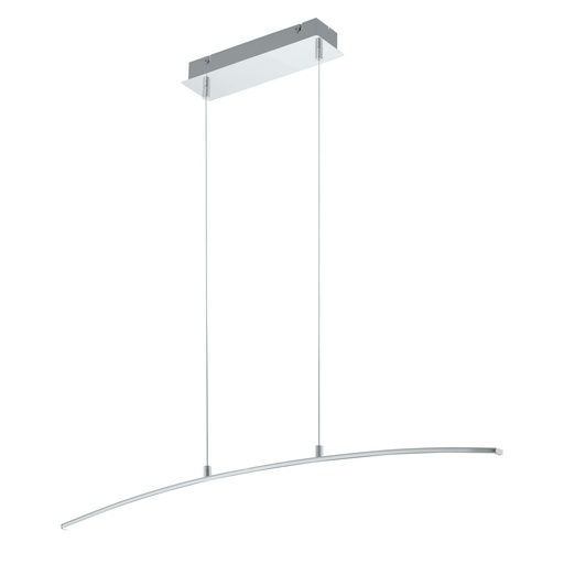 [32048] Suspension LED chrome/blanc Lasana - Eglo