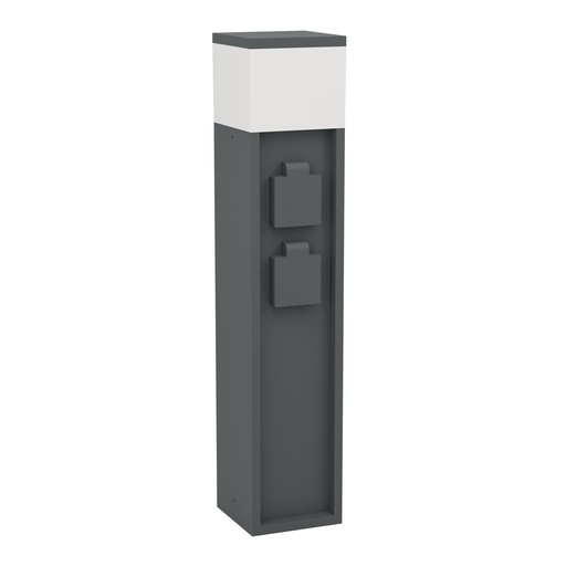 [901032] Borne de jardin avec prise E27 noir Park 5 - Eglo
