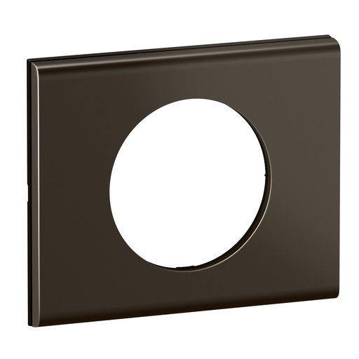[LEGCP2201] Plaque de finition Céliane 1 poste, Matière Brute nickel sombre satiné - Legrand