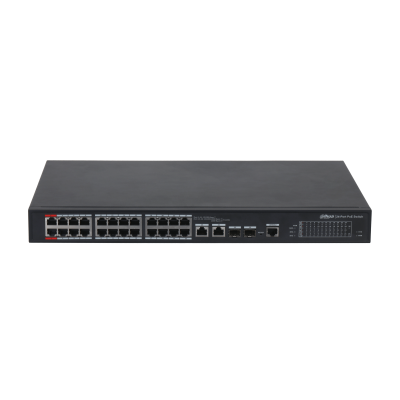 [DH-PFS4226-24ET-24] Switch manageable PoE 24 ports PFS4226 (240W) - Dahua
