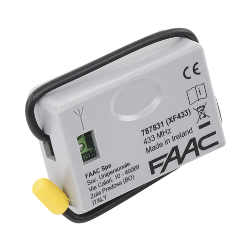 [FAA_787831] Récepteur radio XF 433 MHz - FAAC