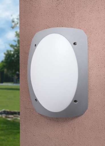 [FU 1H3 000 LYE27] Outdoor luminaire Cecchi grey, opal diffuser, E27 - Fumagalli