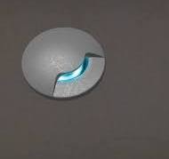 [FU 1L1 000 LXZ1L] Outdoor wall light Aldo 1L grey, satin diffuser, LED G9 1.7W 4000K - Fumagalli