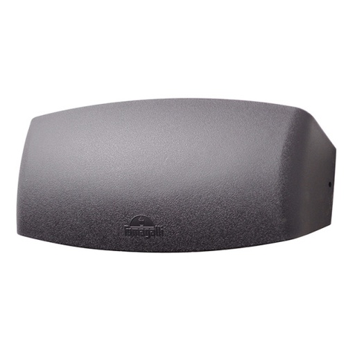 [FU AB3 000 AXP1K] Borne extérieure Abram 270 noir, diffuseur transparent, LED R7S 10,5W CCT (kit) - Fumagalli