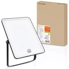 [OS_4058075768413] LED floodlight Essential 50W 6500K, black, with sensor - Ledvance