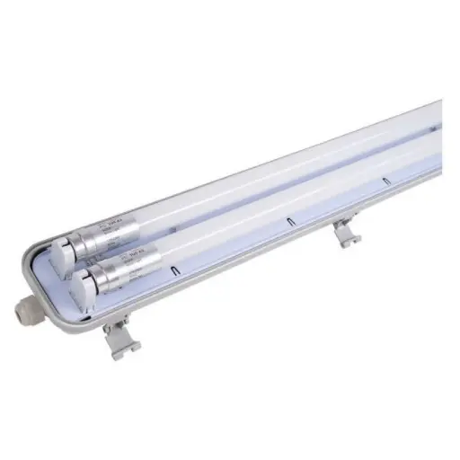 Réglette étanche double pour tubes LED IP65, 2x1200 mm - Philips