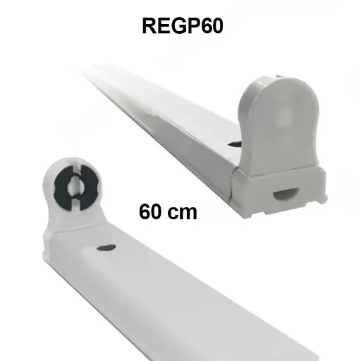 [PH REGL_LED_1X60_PHIL] Réglette pour tube LED 1x600 mm - Philips