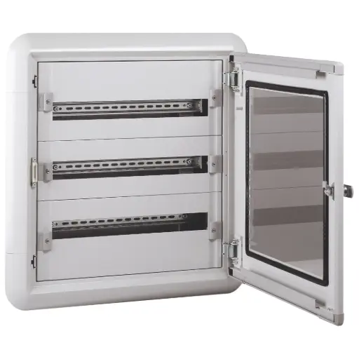 [LEG020013] Coffret XL³ 160 complet encastré, 3 rangées - Legrand