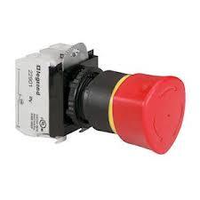 [LEG023726] Tête d'arrêt d'urgence Osmoz Ø40 pousser-tourner rouge, contact NF - Legrand