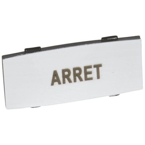[LEG024334] Insert marqué « Arrêt » - Legrand
