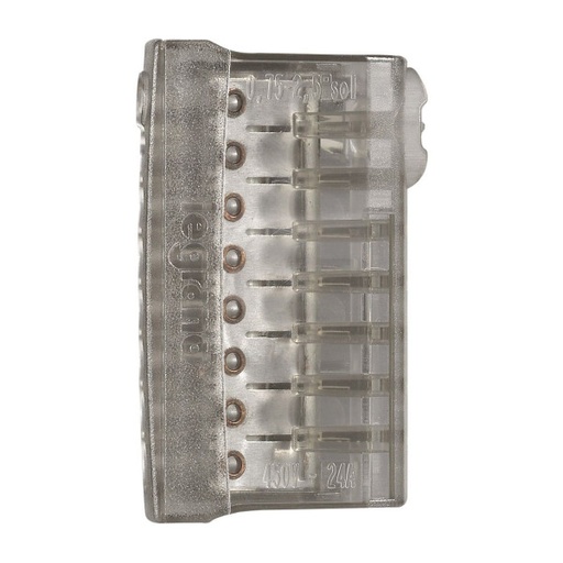 [LEG034328] Borne de connexion automatique Nylbloc 8 entrées - Legrand