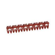 [LEG038232] Repères CAB 3 chiffre 2 rouge, 4/6 mm² - Legrand