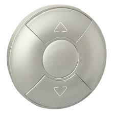 [LEG068451] Céliane trim plate titanium, roller shutter/blind switch - Legrand