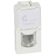 [LEG078730] Prise RJ11 1 module, Mosaic - Legrand