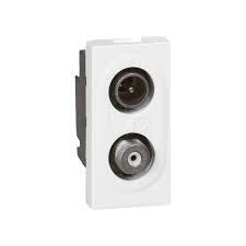 [LEG078795] TV-SAT socket Mosaic 1 module - Legrand