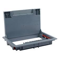 [LEG088000] Frame + cover for floor box 8/12 modules - Legrand