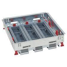 [LEG088022] Kit 3 compartiments horizontaux vides 3x8 modules pour boîte de sol - Legrand