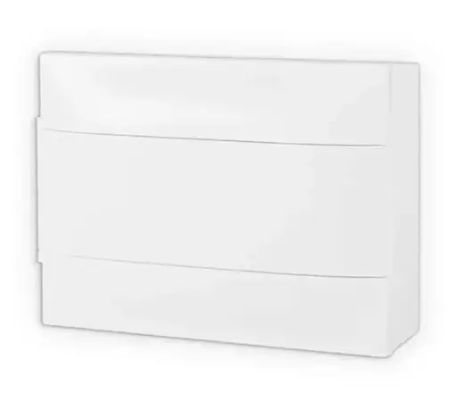[LEG135001] Coffret encastré 12 modules, porte blanche - Legrand