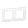 [LEG277804L] Mosaic cover plate 2x2 modules, white - Legrand