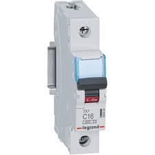 [LEG403430] Disjoncteur TX³ 1P 6A courbe C 6 kA - Legrand
