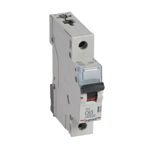 [LEG403440] Disjoncteur TX³ 1P 63A courbe C 6 kA - Legrand