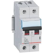 [LEG403526] Disjoncteur TX³ 2P 10A courbe C 6 kA - Legrand