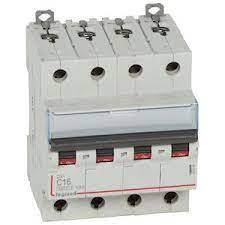 [LEG407898] Disjoncteur DX³ 4P 16A courbe C 6/10 kA - Legrand