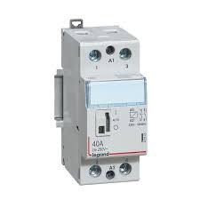 [LEG412545] Contacteur modulaire CX³ 2NO 40A, bobine 230V, avec manette - Legrand
