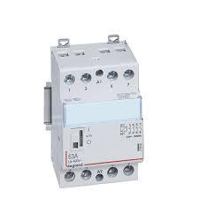 [LEG412556] Contacteur modulaire CX³ 4NO 63A, bobine 230V, avec manette - Legrand