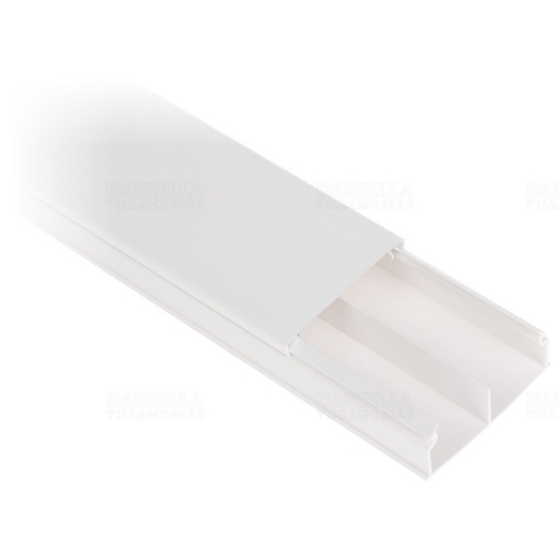 [LEG638168] Goulotte moulure 50x20 mm, 2 compartiments, longueur 2 m - Legrand