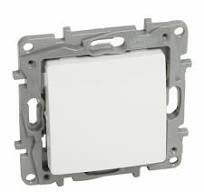 [LEG764507] Push button 6A NO+NC white, Niloé range - Legrand