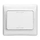 [LEG782106] Poussoir lumineux blanc, gamme Kaptika - Legrand